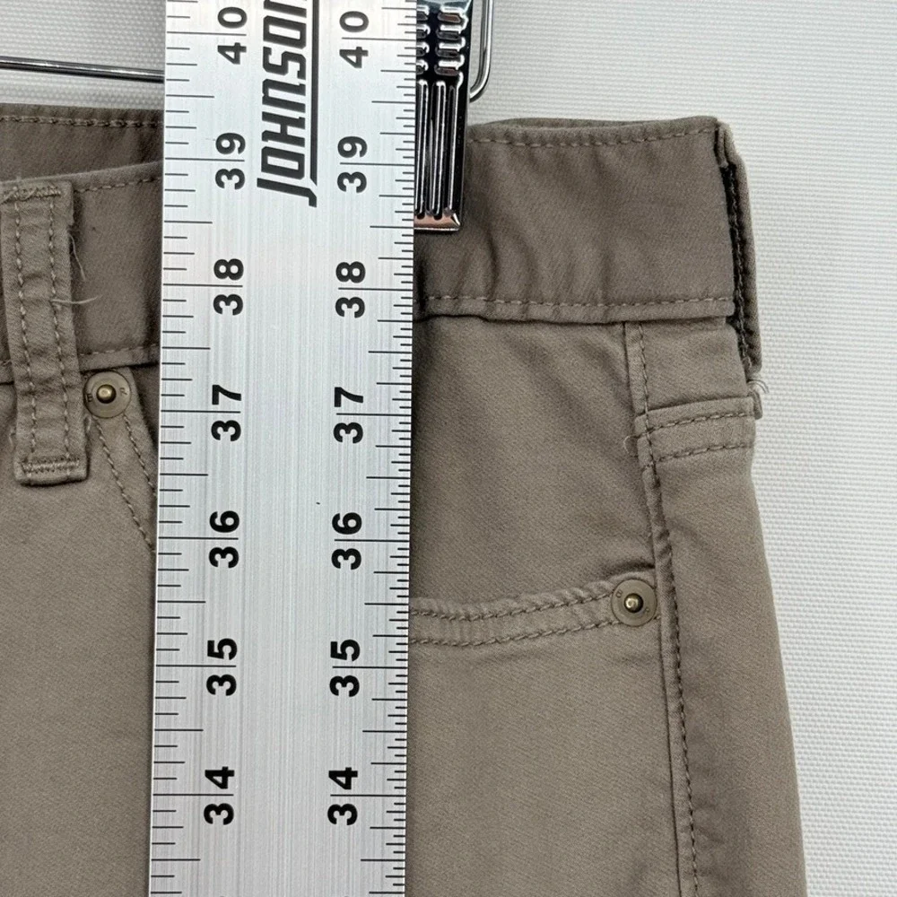 Banana Republic Travel Jeans Mens 33x32 Olive Athletic Fit Minimalist Classic